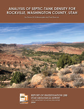 Analysis of Septic-Tank Density for Rockville, Washington County, Utah (RI-288)